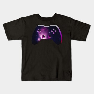 Nebula Cosmic Stars - Gamepad - Gaming Gamer - Controller - Video Game Lover - Graphic Console PC Game Kids T-Shirt